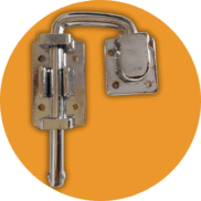 Trinco para porta camarão